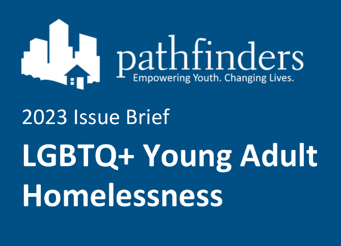 LGBTQ+ Young Adult Homelessness Issue Brief